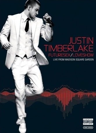 Live DVD cover - The covet for 'FutureSex / LoveShow from Madison Square Garden' DVD