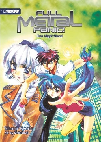 Volume 2 cover - "Full Metal Panic: One Night Stand" novel cover. The novel is written by Shouji Gatou Volume 2 cover - "Full Metal Panic: One Night Stand" novel cover. The novel is written by Shouji Gatou
