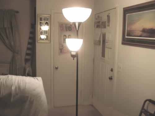 New Lamp For Dad - This is the new lamp for Mr Lazy!