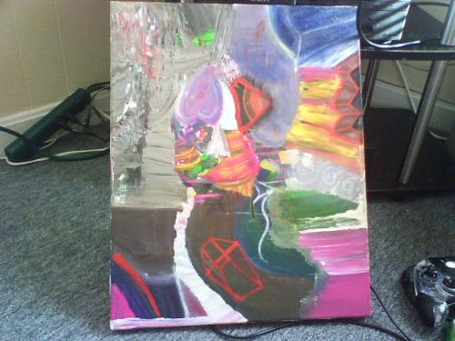 My art now - I felt like dying and that love sucks!!