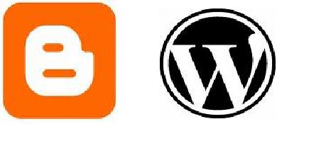 icons - blogger or wordpress