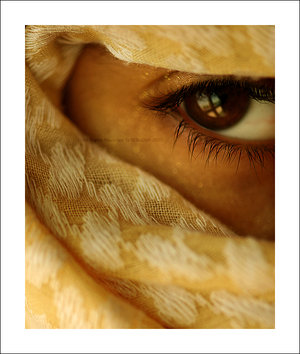 arab, eyes, sahara - Arab woman from the Sahara showing only her eyes.