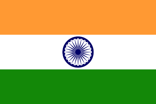 Flag of India - Flag of the country of India.