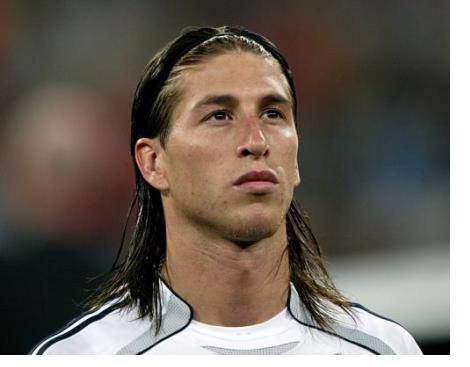 Sergio Ramos - Sergio Ramos. Defender of Madrid. He can play in right, left and centre of the back.