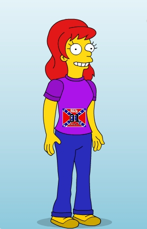 silly pic - Me as a Simpson's character. LOL!
