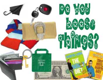 are you like me ?  - I loose things all the time :)
