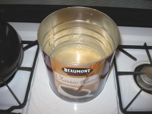 yuck - Saved grease for easier disposal yuck - Saved grease for easier disposal