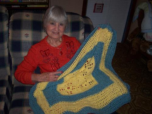 Grandma's Blanket - My blanket I made for Grandma