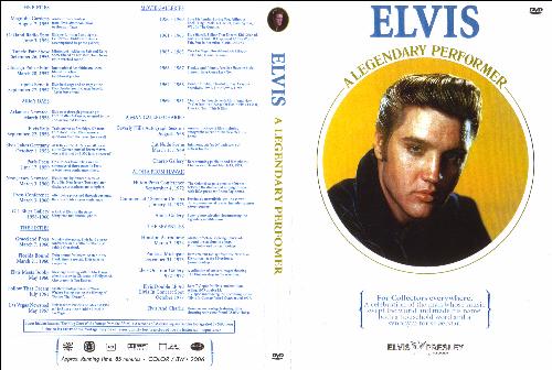 A Legendary Performer Volmue 1 - This is the dvd cover for the dvd elvis - A Legendary Performer Volmue 1