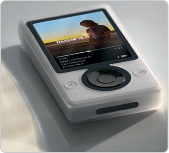 zune - a zune, the competition for the iPod