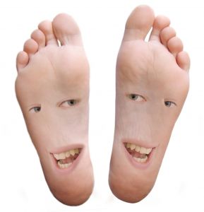 people - funny feet