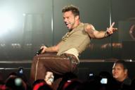 Ricky Martin at concert - ricky martin at concert