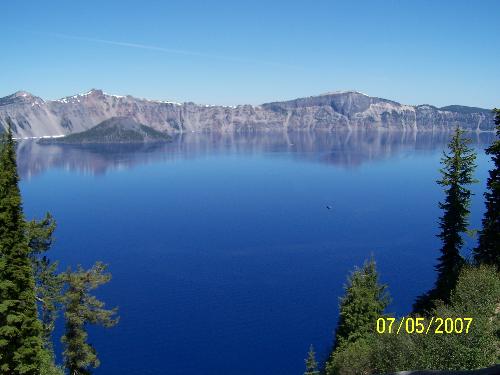 Crater Lake - Crater lake 10 am