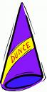 dunce cap - I should have gotten them each one of these for xmas.