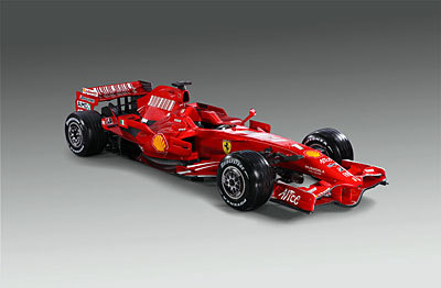 Ferrari 2008 F1 car - The all new Ferrari F1