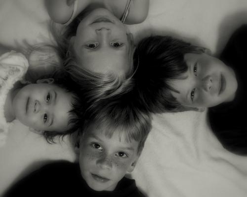 My 4 Babies - This is one of the photos that has been used as my wallpaper many times. It is one of my favorites.