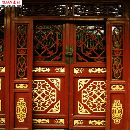 Classical door  - That door is very classical , which door is built by our ancestors !