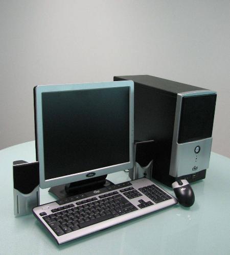 PC Desktop - This is an image of a full set desktop computer. Regardings if you leave your computer system on everyday or not.