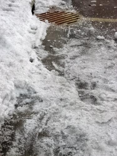 Sewer Ice - Had to break this up today