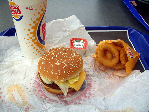 Burger King Nutrition Issues - This is an image of food from Burger King
