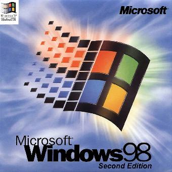 Windows 98 SE - This is an image of Microsoft Windows 98 Second Edition
