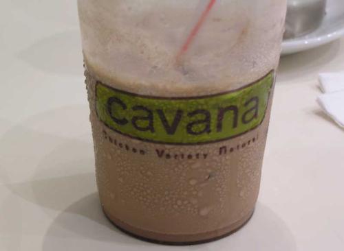 Cavana- I like! - Ice blended , anyone?