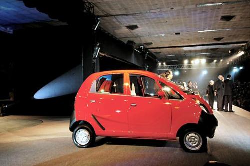 Tata Nano - Tata Nano people's car after front crash test