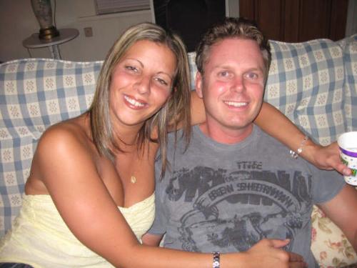 Bill & I - My boyfriend and I over the summer at his shore house!