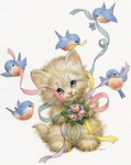 Kitten - This is just a cute little picture of a kitten I found.