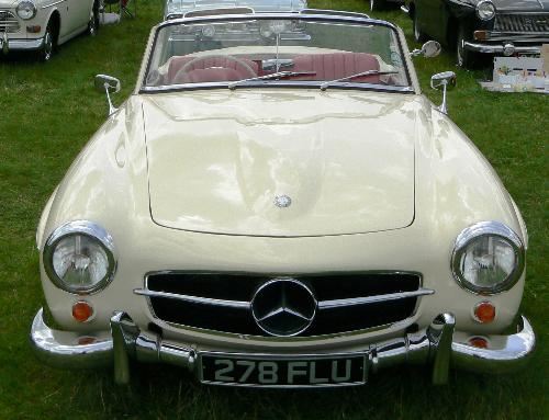 Classic Mercedes - photo taken at the Barleylands Classic Car Festival, Essex, UK - July 2007.