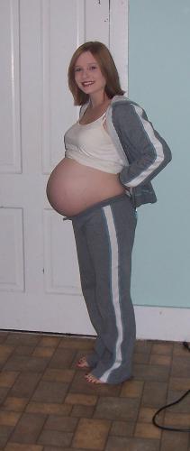 Right Before Surgery - This was when I was pregnant with baby Ava, just a couple of hours away from surgery.