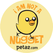 I am not a nugget (PETA) - I am not a nugget, chicken peta.