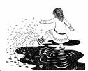 Stomping in Puddles - Great fun... stomping in puddles 