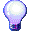 bulb - blue bulb