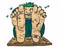 oh dear - smelly feet!