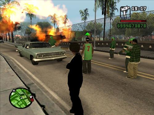 GTA-San Andreas - San Andreas : 'It's a Gang War'
