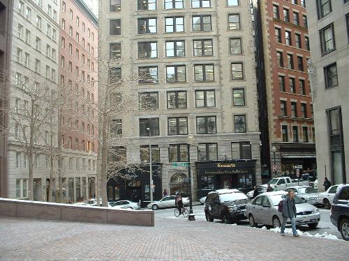 Office buildings on Beacon Street, Boston - Office buildings on Beacon Street, Boston, Massachusetts. Photo taken near corner of Beacon and Somerset Streets/