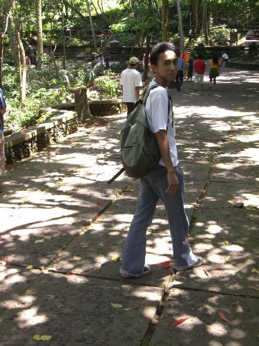 me at monkey forest bali - me at monkey forest, bali, indonesia