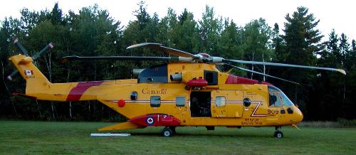Cormorant - Search and Rescue helicopter.