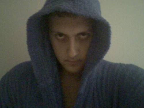 Myself... - Simply myself, after a shower...notice the drama into my eyes! :-)