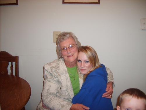 I love my grammy - This picture was taken the day after Thanksgiving. I love my grandma, she's getting old. :( She has taught me soo much.