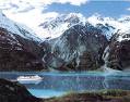alaska - cruise ship sailing inside passage