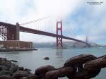 san francisco - san francisco bridge in cloud and mist
