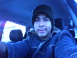 Me driven in the snow happy. - Yuuupppeeee!!!