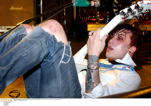 Frank Iero My chemical romance's guitarist. - MCR's guitarist, Frank Iero.