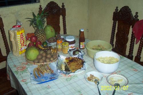 New Years Food - Food that we filipino serve at new years eve, mostly are fuits for good luck and some pasta, rice and more