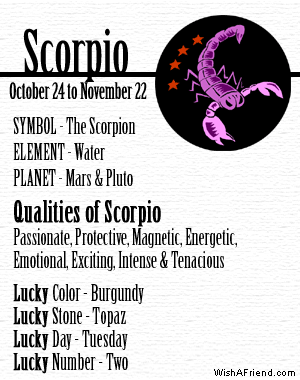 the scorpio - short description