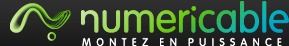 Numericable - Logo of the French ISP Numericable, providing internet connection and phone thru fiber optics
