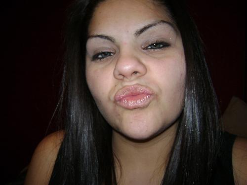 kiss -  want a lil kiss kiss for a miss miss  You need to reolize im ur gril  the one u can hold  and moan  never let me go  cause im your hoe