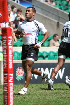 Serevi - Waisele Serevi warming up